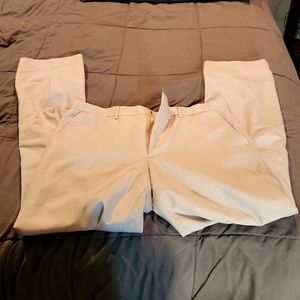 Light colored men's dress pants,  size 33 waist,  34 inseam